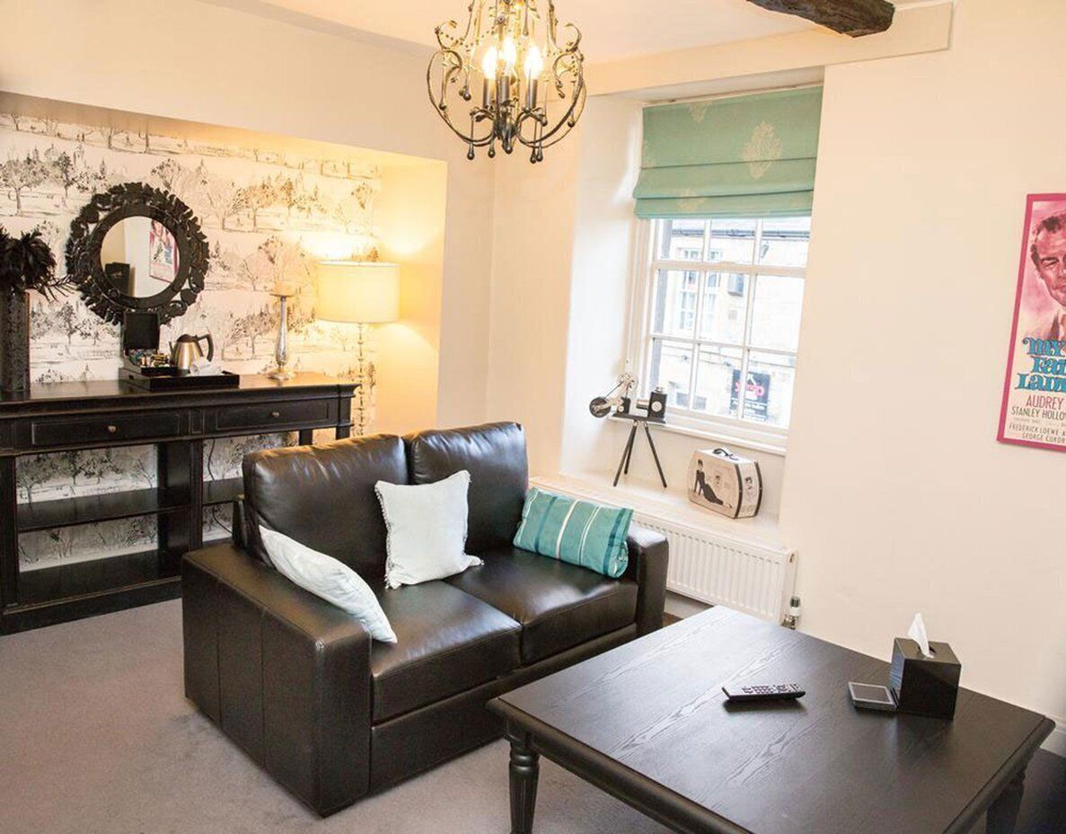 individually decorated, individually furnished, iron/ironing board