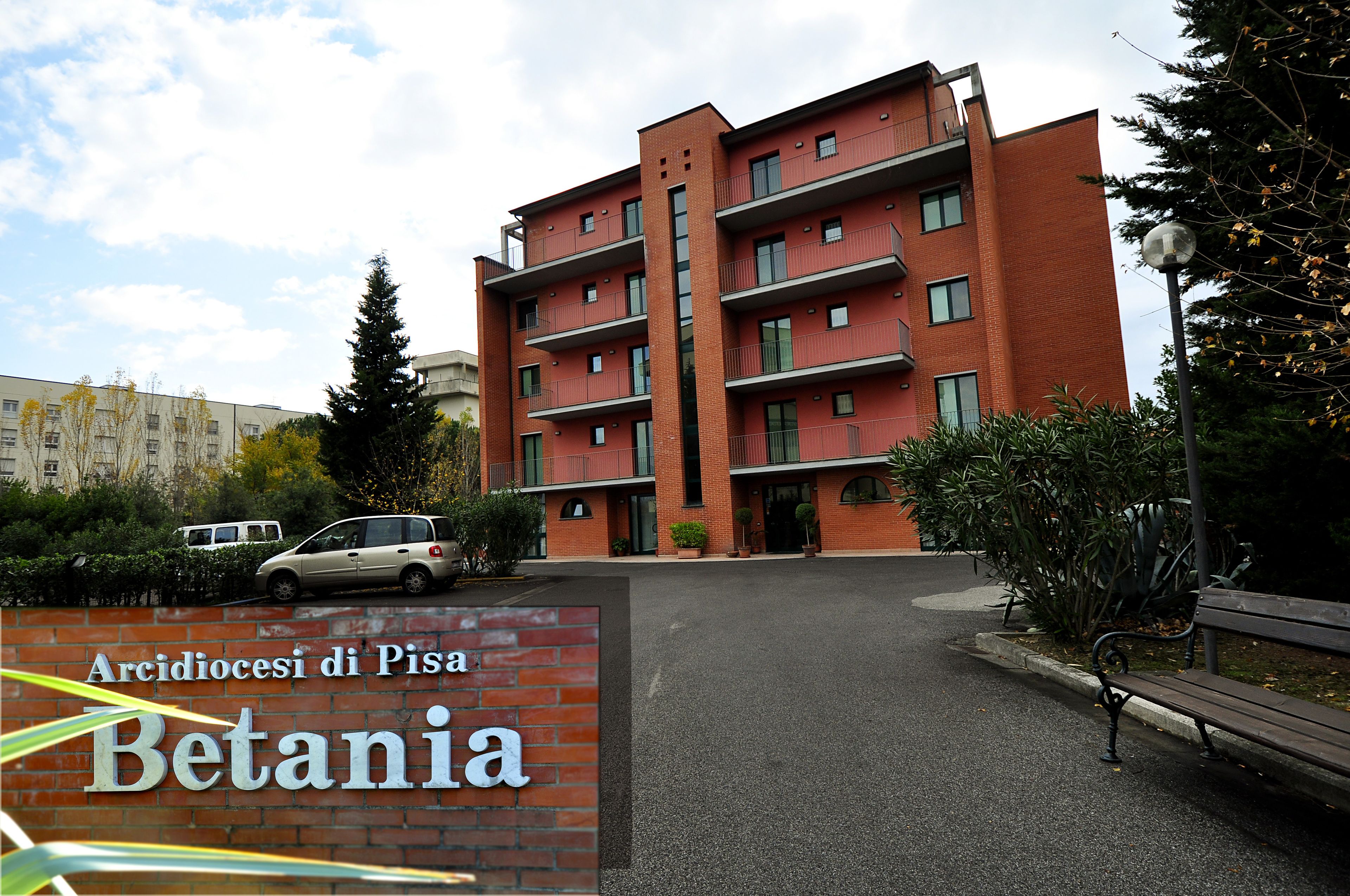 Fassade der Unterkunft