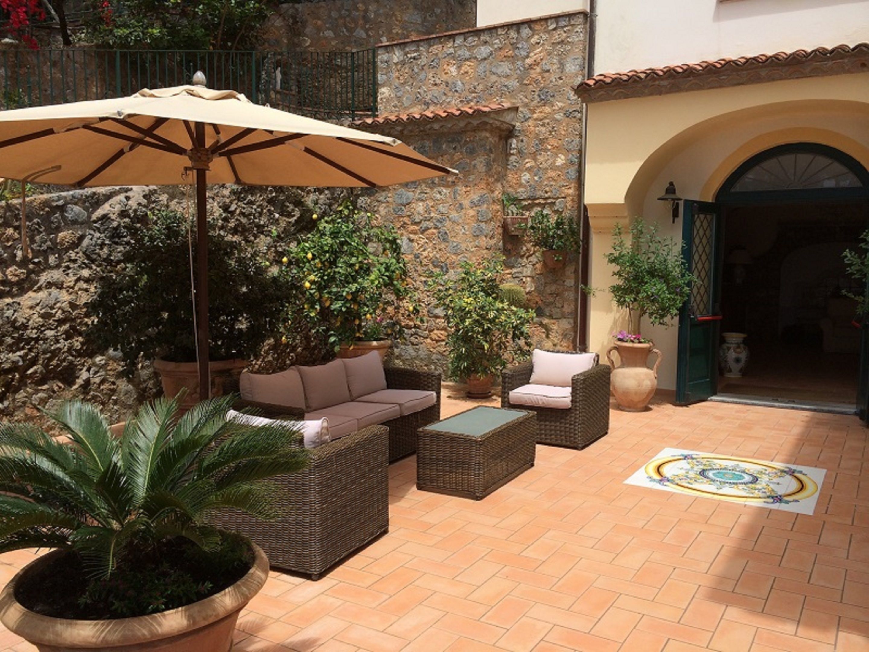 Ingresso della struttura