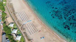 Vue sur la plage/lâocĂ©an