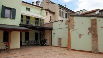 Blick von der Unterkunft