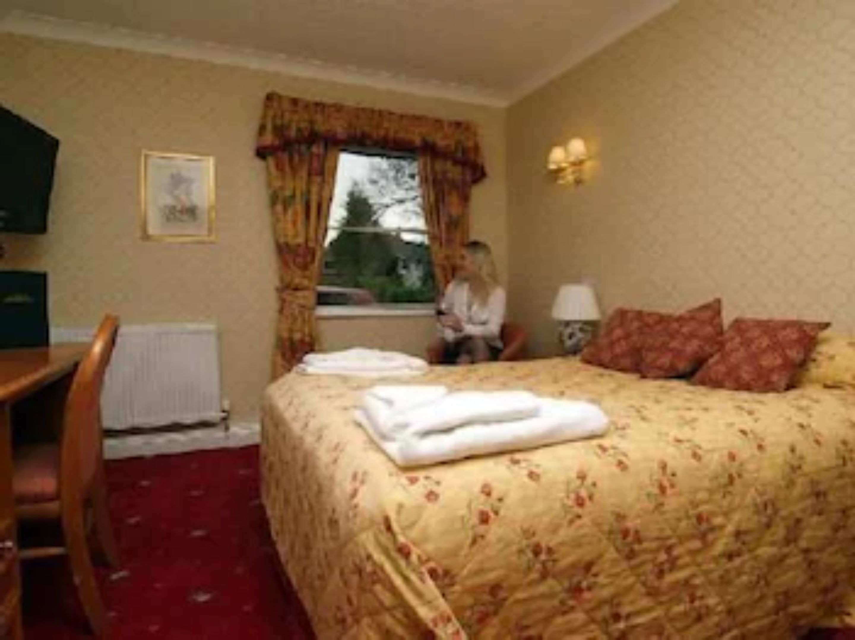 standard double room | in-room safe, desk, iron/ironing board, cots/infant beds