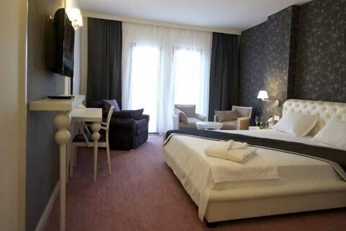 Habitación Deluxe doble de uso individual | Sábanas de algodón egipcio y ropa de cama de alta calidad