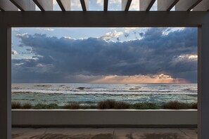 Uitzicht vanuit accommodatie