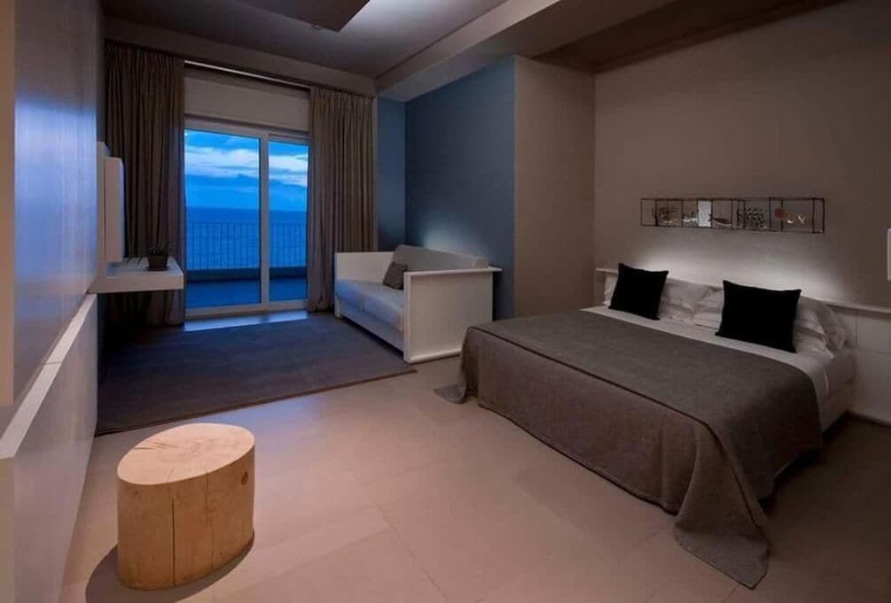 Doppia Classic, vista mare | 1 camera, biancheria da letto di alta qualità, materassi Select Comfort