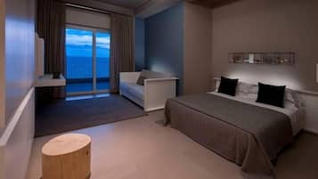 Doppia Classic, vista mare | 1 camera, biancheria da letto di alta qualità, materassi Select Comfort