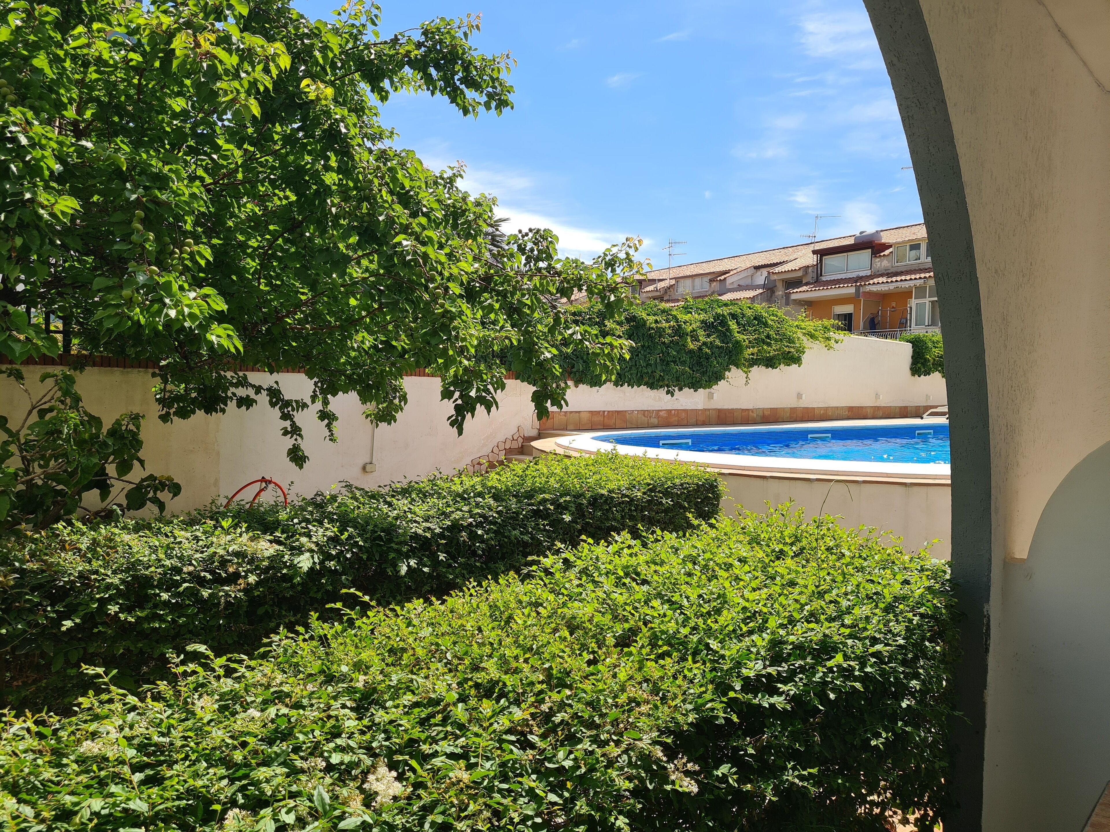 standard double or twin room, balcony | balcony view