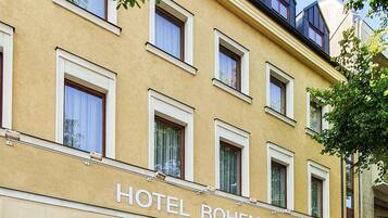 Voorkant van accommodatie