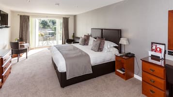 Hypo-allergenic bedding, individually decorated, individually furnished