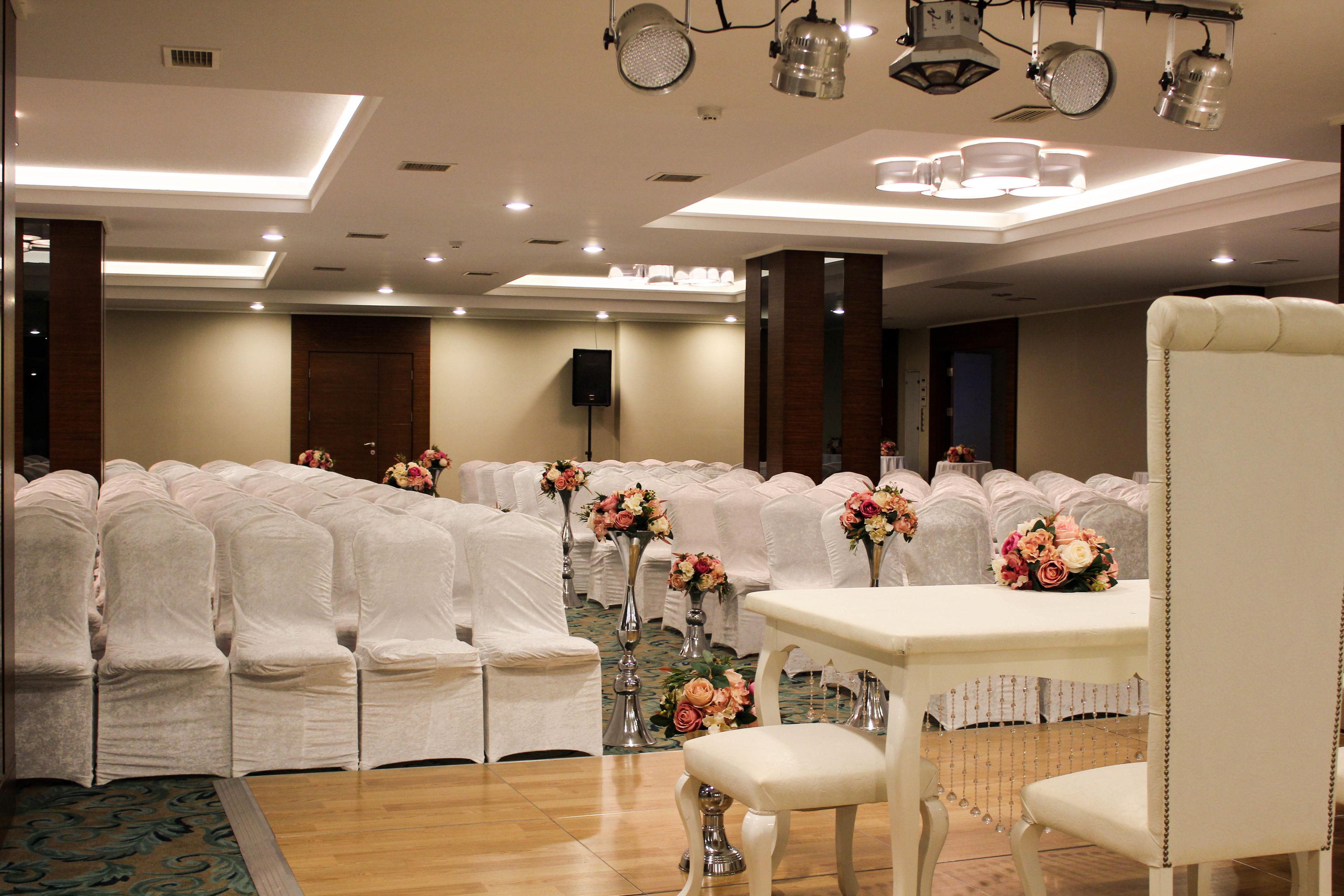 indoor wedding