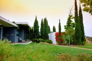 Blick von der Unterkunft