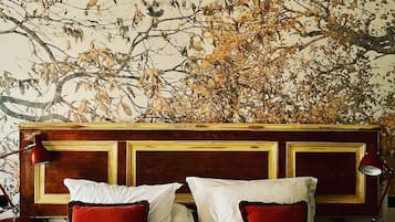 Design-Doppelzimmer | 1 Schlafzimmer, hochwertige Bettwaren, individuell dekoriert