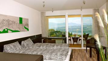 Premium bedding, minibar, in-room safe, desk