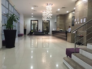 Interior entrance