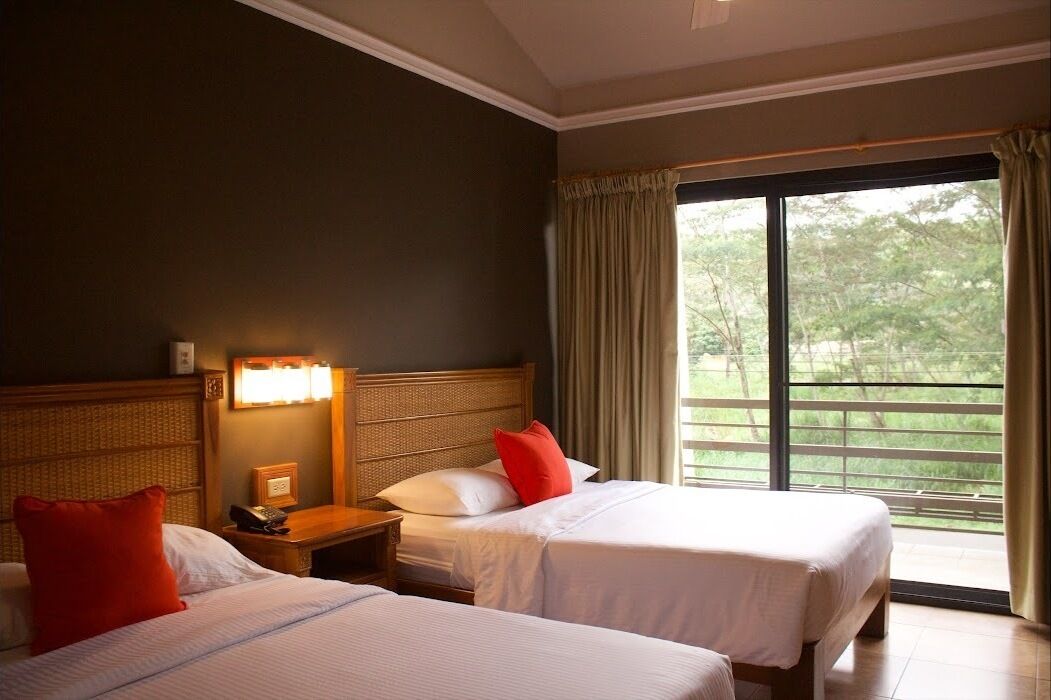 standard double room, 2 queen beds | in-room safe, desk, free wifi, bed sheets