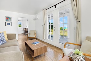 Seafan | Rideaux occultants, fer et planche à repasser, Wi-Fi gratuit