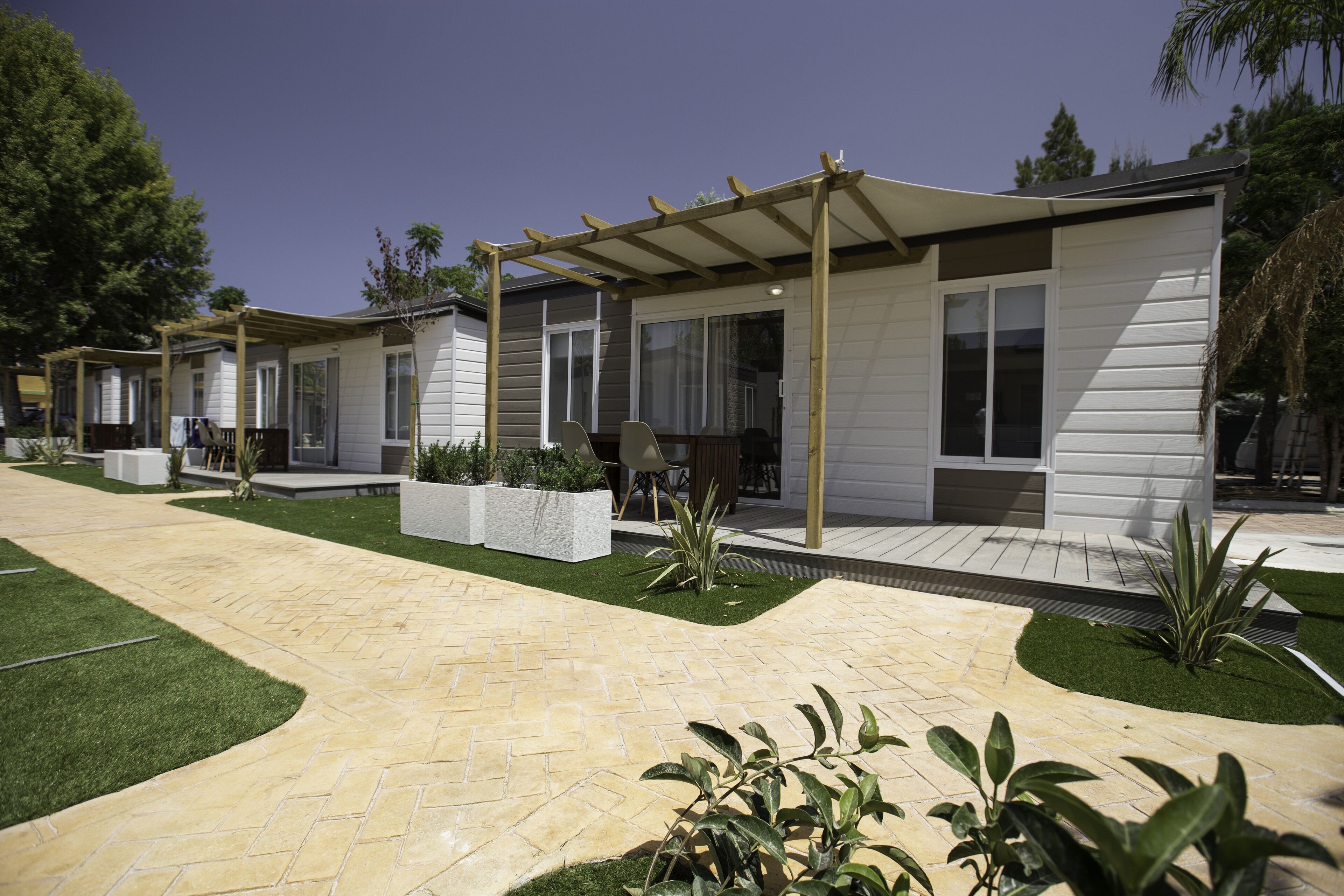 Façade de l’hébergement