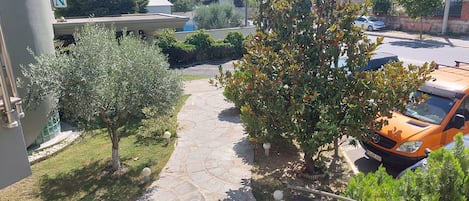 Blick auf den Garten