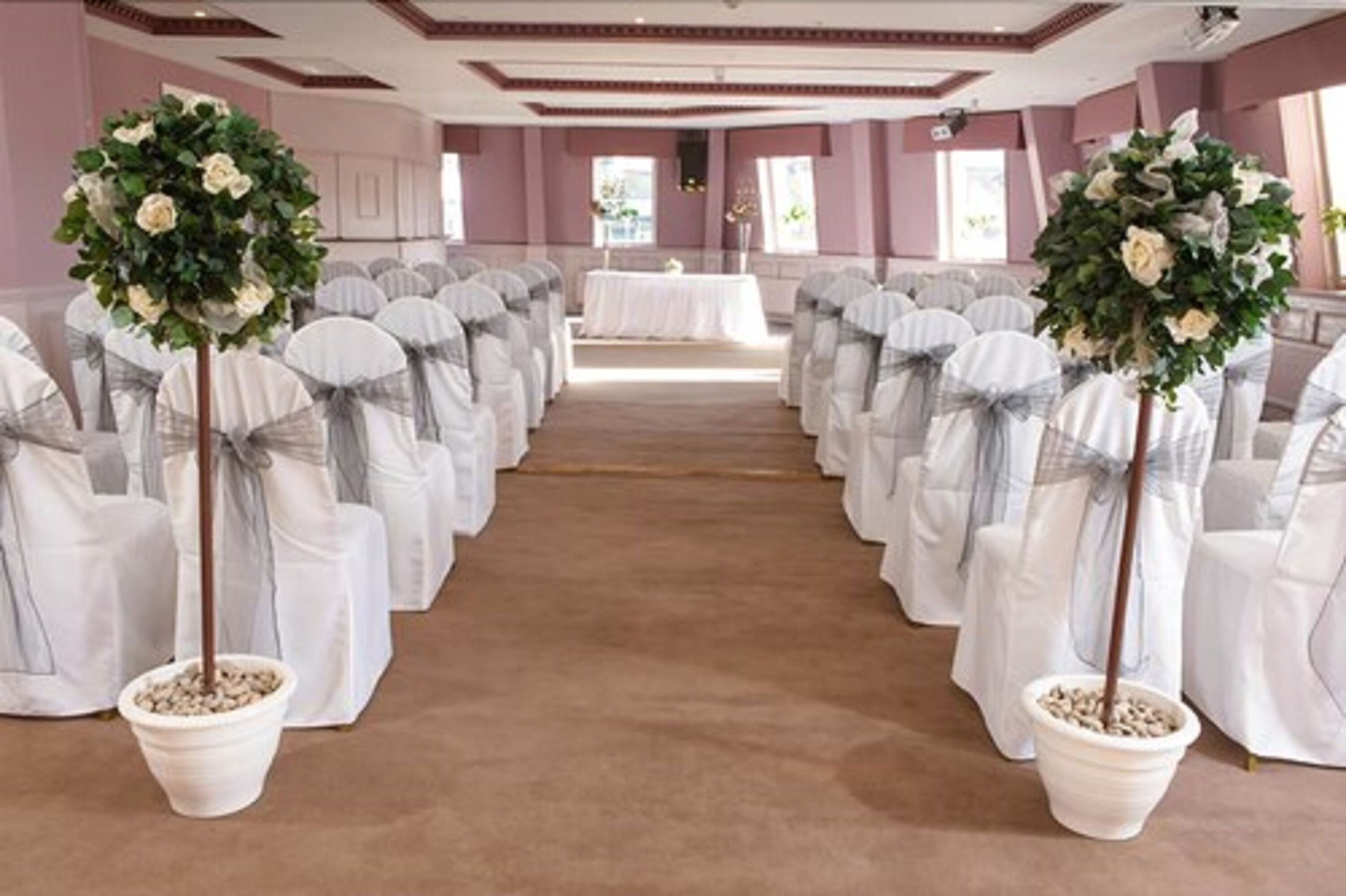 indoor wedding