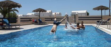 Seasonal outdoor pool
