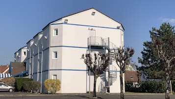 Voorkant van accommodatie