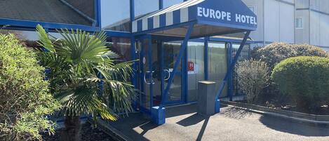 Entrada de la propiedad