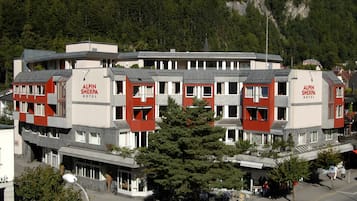 Majoituspaikan julkisivu