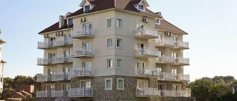 Façade de lâhĂ©bergement