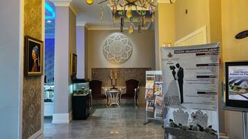 Interior entrance