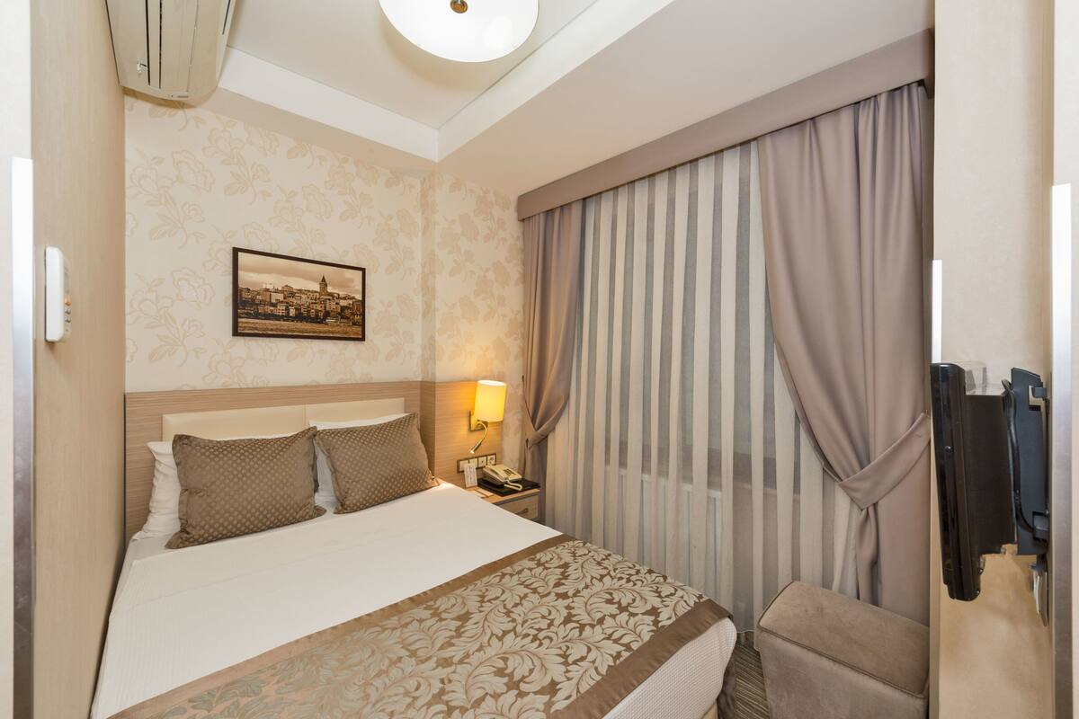 Hypo-allergenic bedding available, memory foam beds, minibar