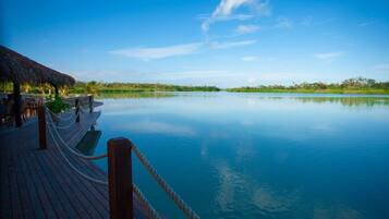 حيث تُقدم وجبات الإفطار، الغداء، العشاء، إطلالات على الشاطئ