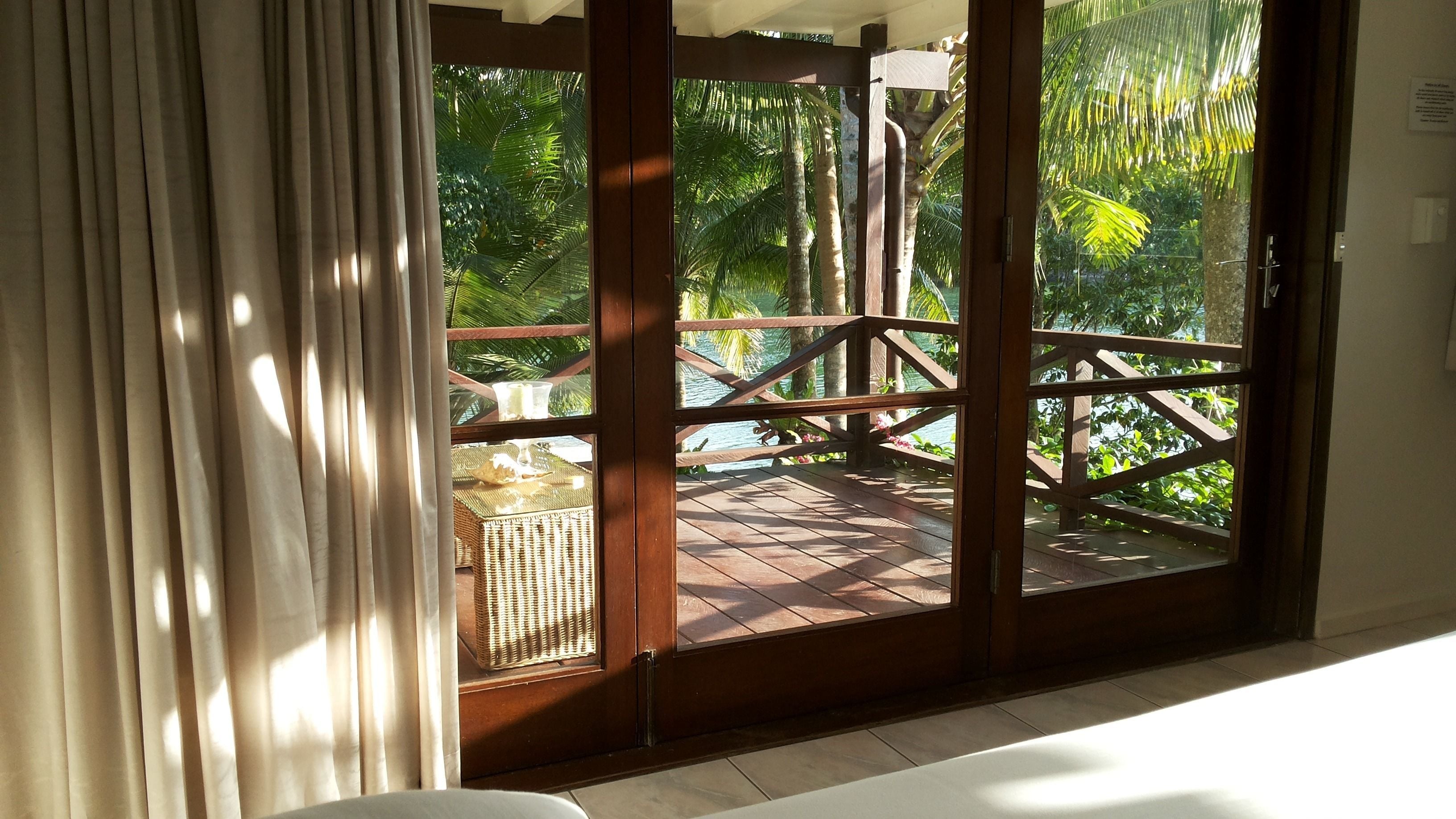 standard room, 1 queen bed, lagoon view | view from room
