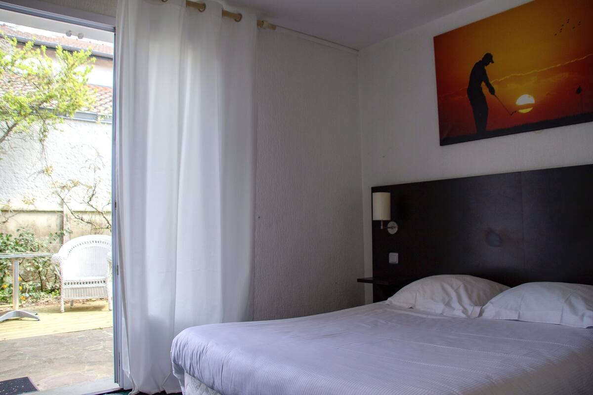Comfort Double Room, 1 Double Bed, Terrace (Plus) | In-room safe, individually decorated, desk, blackout curtains