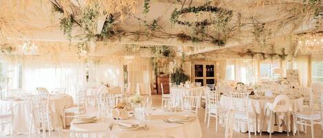 Área interna para casamento