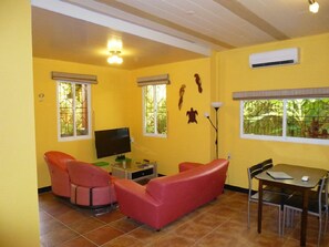 Comfort Apartment, 1 Bedroom | Living area | LCD TV, DVD player - Kekemba Apartments Paramaribo (Paramaribo)