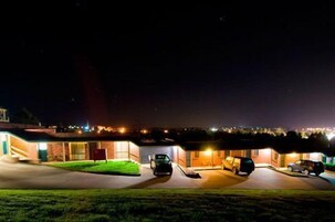 Front of property - evening/night