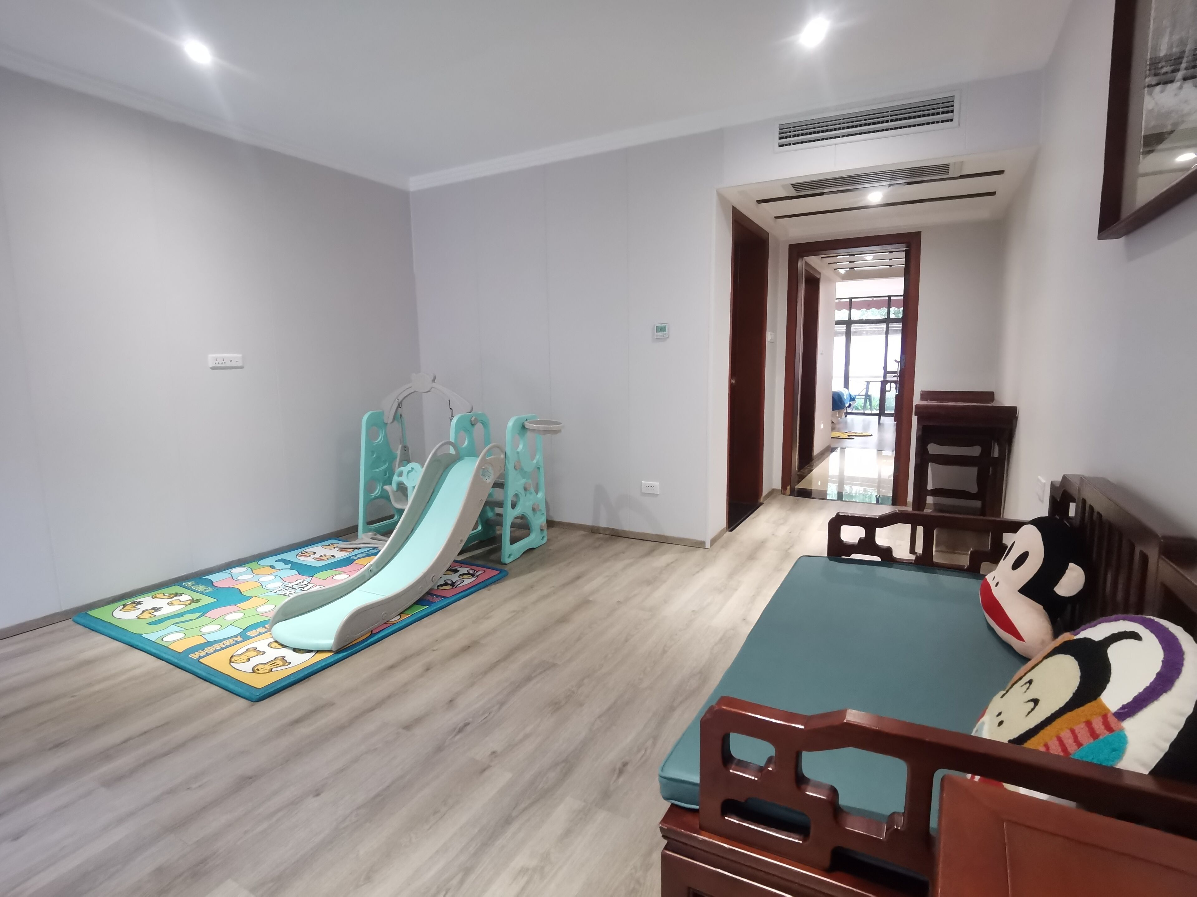 family suite | living area | 40-inch led tv with digital channels, tv