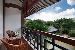 Chambre Standard, 1 chambre, vue parc | Vue depuis le balcon