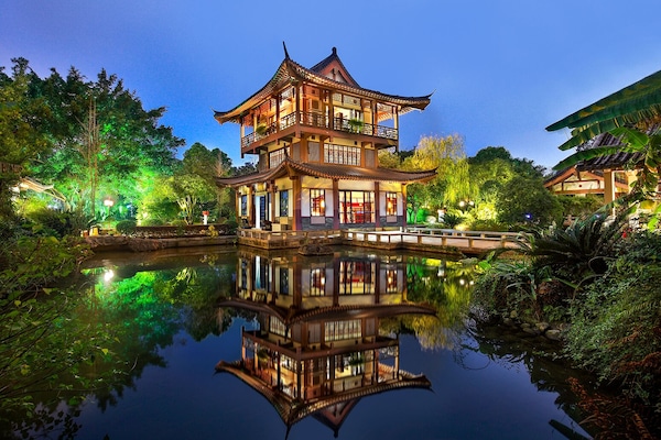 Front of property - evening/night