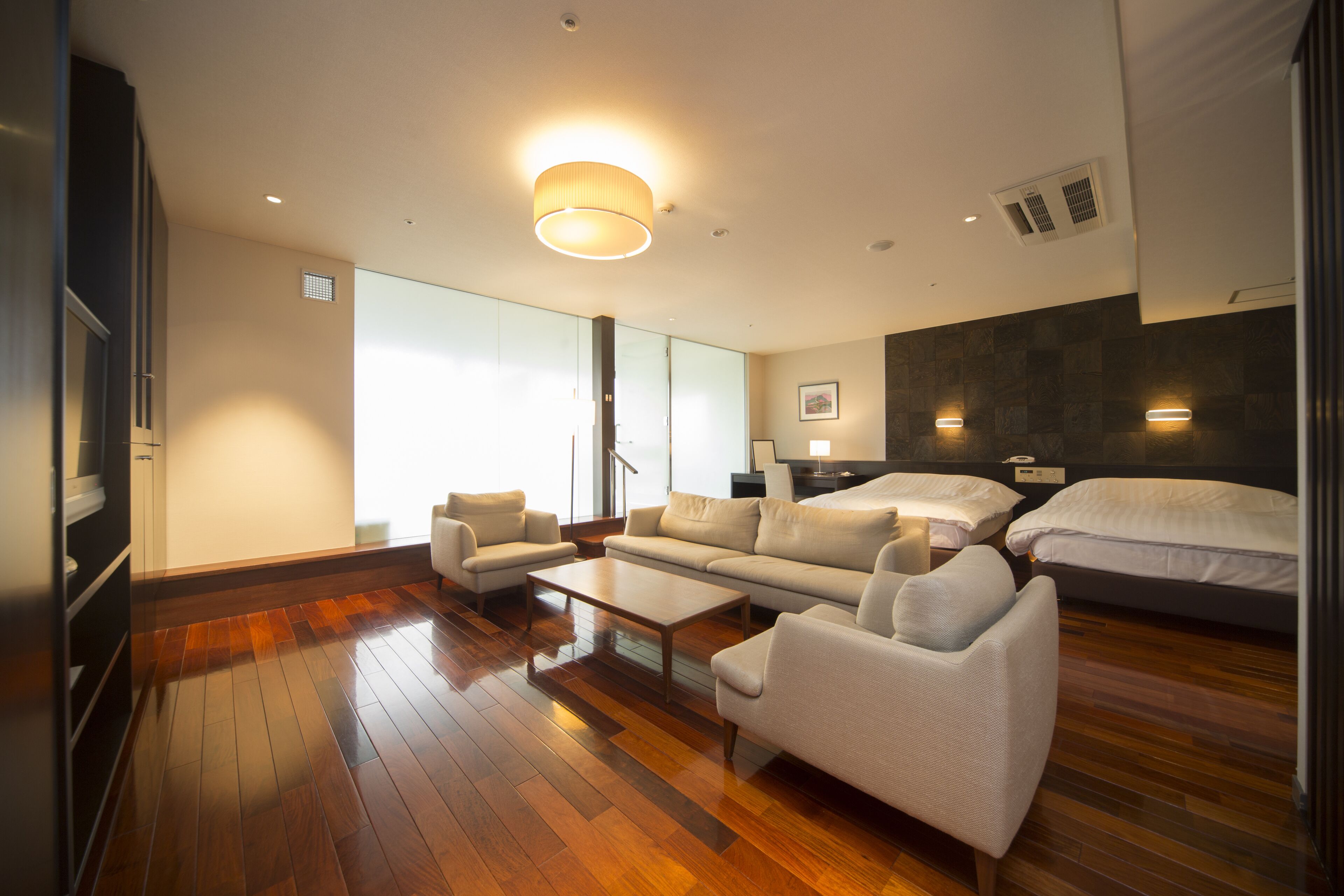 部屋からの景観