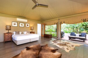 King Safari Tent (Children under 2 not permitted) | Garden view