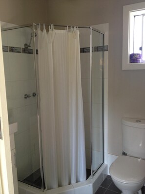 Hair dryer, towels