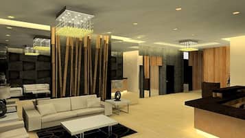 Sitzecke in der Lobby