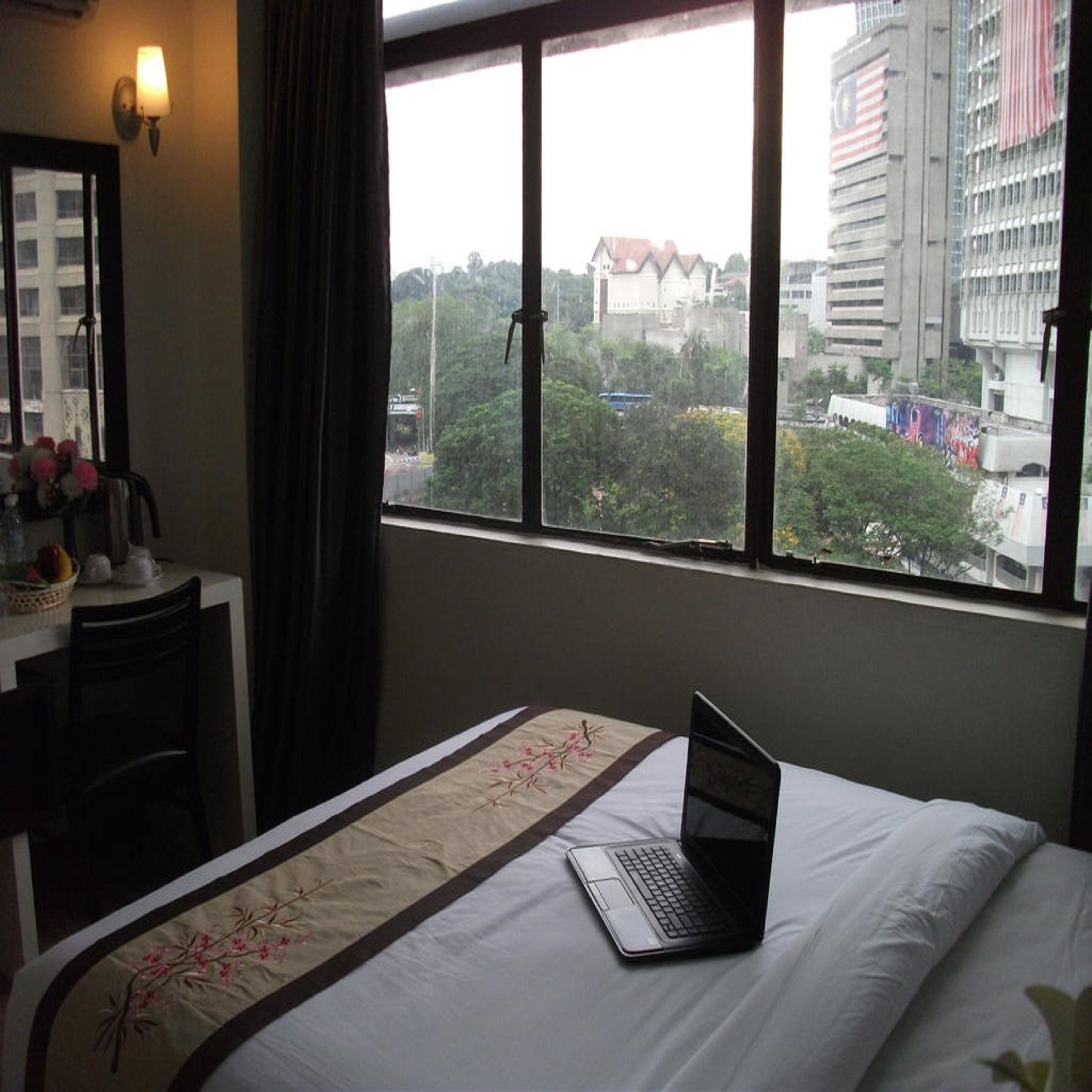 Family Quadruple Room, 2 Queen Beds, City View | View from room