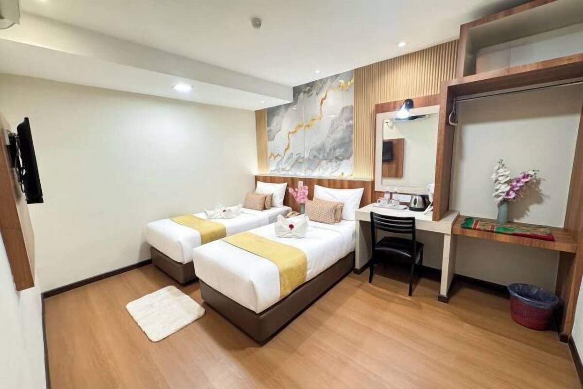 Hochwertige Bettwaren, Select-Comfort-Betten, Schreibtisch