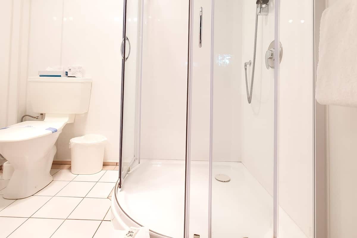 Basic Studio, Multiple Beds | Bathroom shower