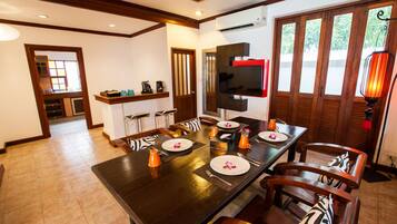 Two Bedroom Pool Villa | Dining room