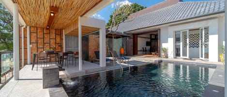 Two Bedroom Beachfront Pool Villa | Private pool