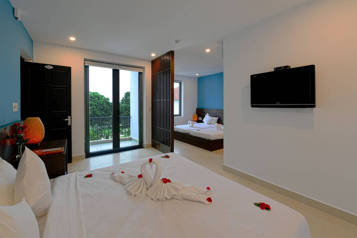Kamar Quadruple Keluarga | Pemandangan dari kamar