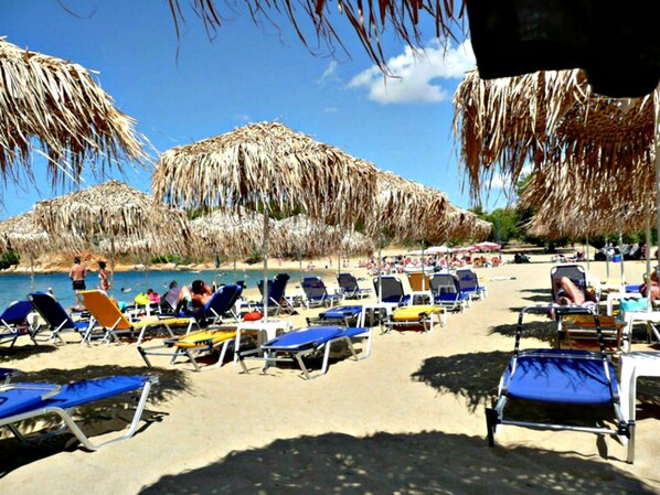 In Strandnähe, Strandtücher